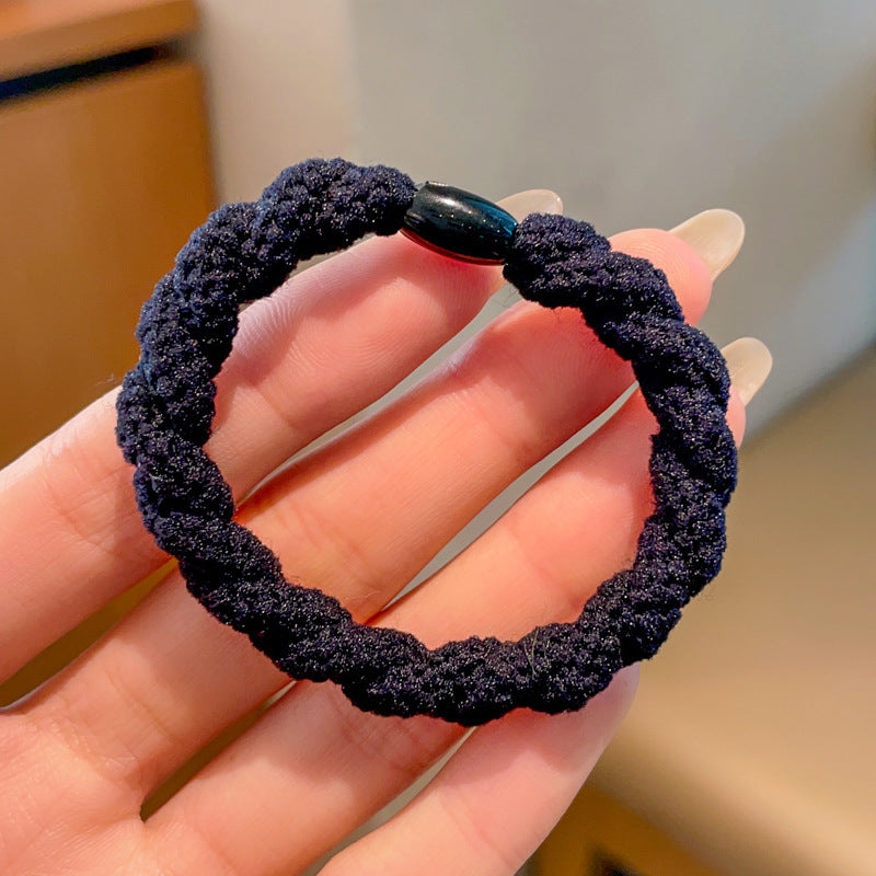 Wholesale High Elastic Hair Band Braid Rubber Band